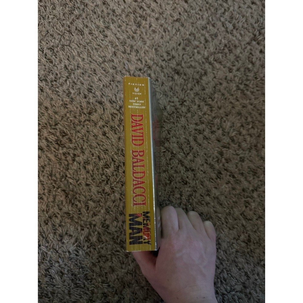 David Baldacci Memory Man Paper copy - Picture 4 of 4